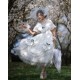 Miss Point Through Your Bloom Vintage Bridal Long One Piece(Reservation/Full Payment Without Shipping)